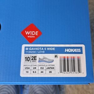 Hoka 10 2E Blue Men's running shoes